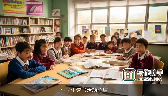 小学生读书活动总结