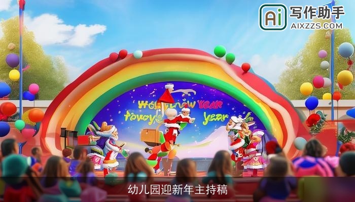 幼儿园迎新年主持稿