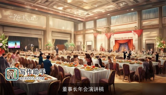 董事长年会演讲稿