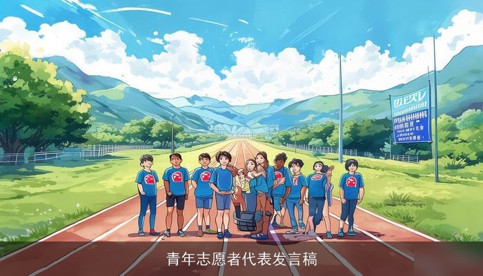 青年志愿者代表发言稿