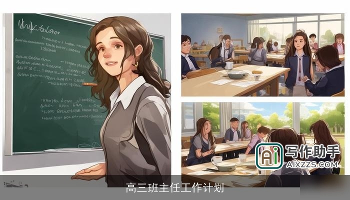 高三班主任工作计划