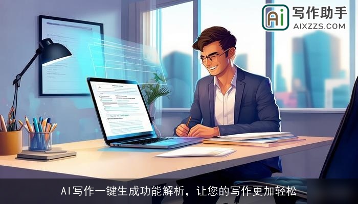 AI写作一键生成功能解析，让您的写作更加轻松