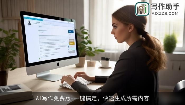 AI写作免费版-一键搞定，快速生成所需内容