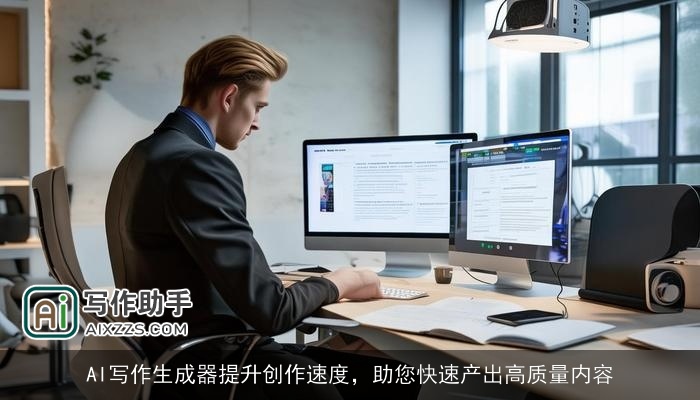 AI写作生成器提升创作速度，助您快速产出高质量内容