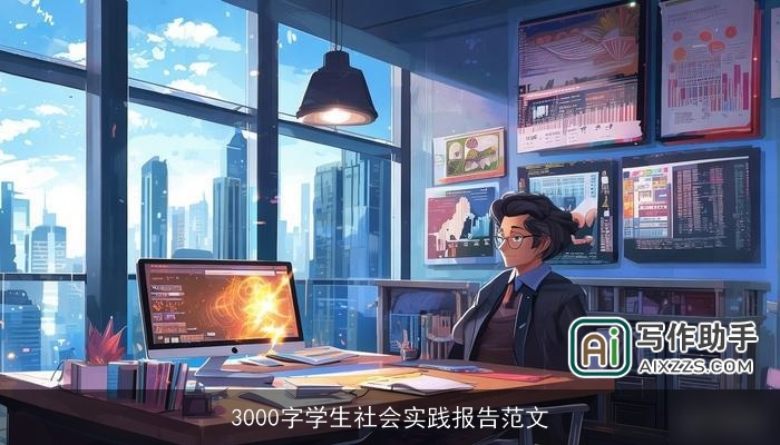 3000字学生社会实践报告范文