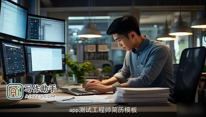 app测试工程师简历模板
