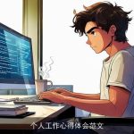 个人工作心得体会范文