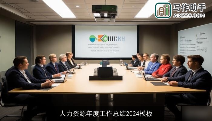 人力资源年度工作总结2024模板