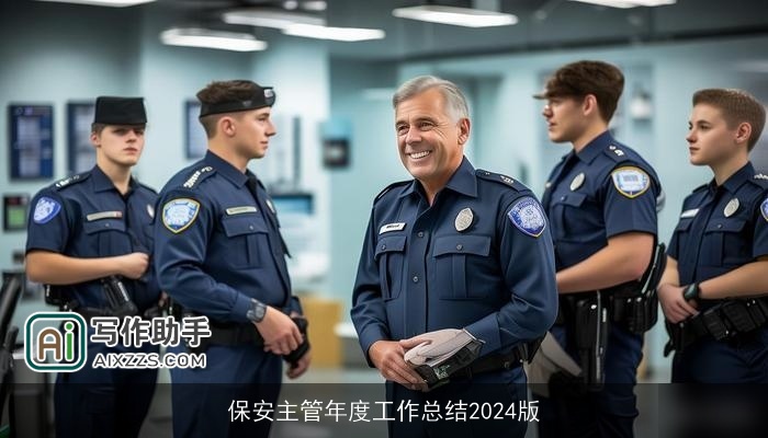 保安主管年度工作总结2024版