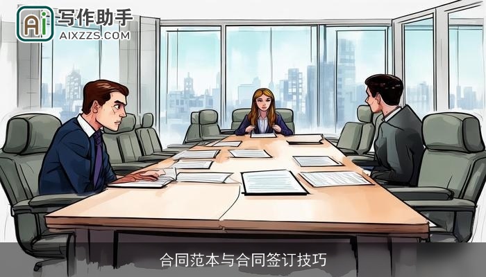 合同范本与合同签订技巧