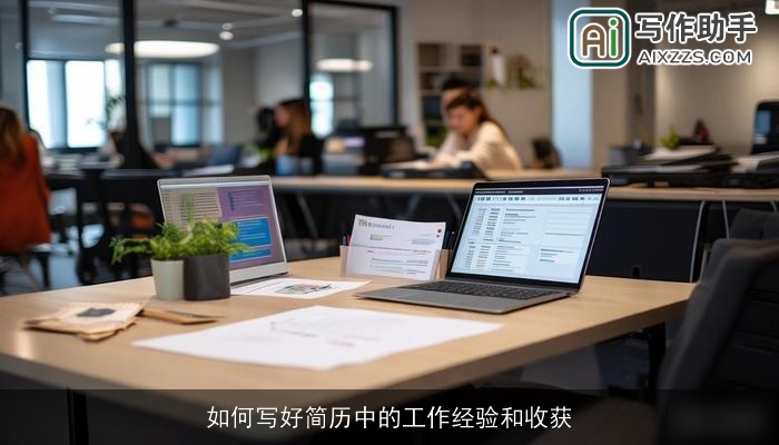 如何写好简历中的工作经验和收获