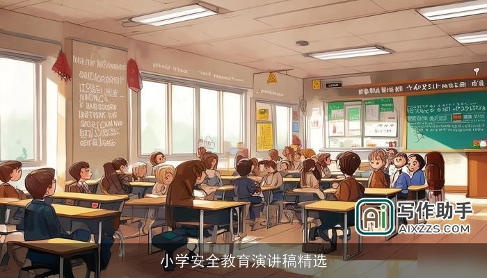 小学安全教育演讲稿精选