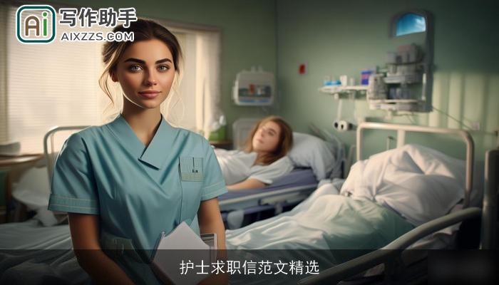 护士求职信范文精选