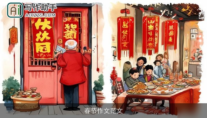 春节作文范文