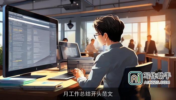 月工作总结开头范文