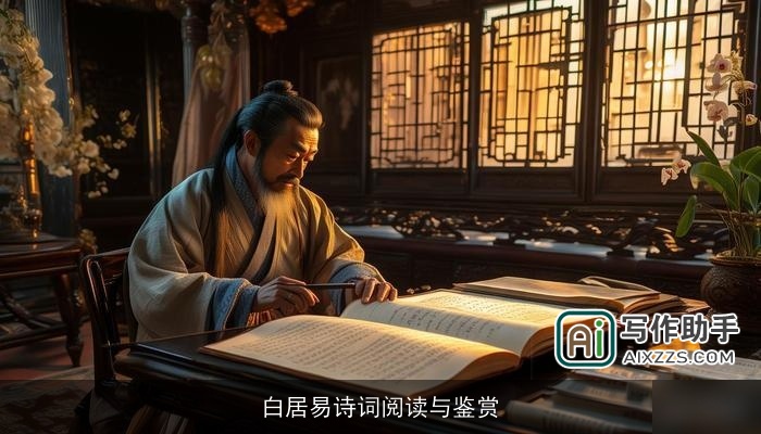 白居易诗词阅读与鉴赏