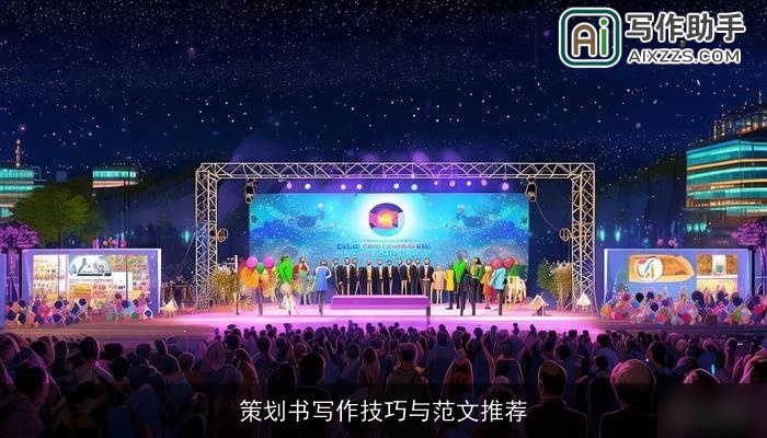 策划书写作技巧与范文推荐