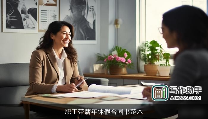 职工带薪年休假合同书范本