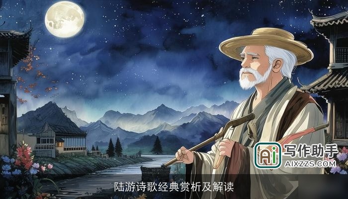 陆游诗歌经典赏析及解读