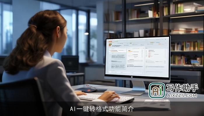 AI一键转格式功能简介