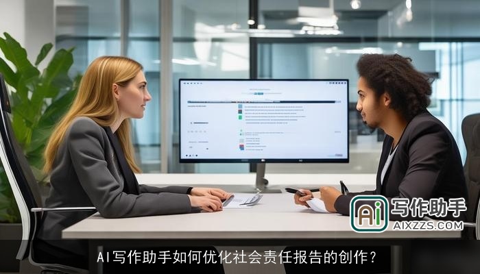 AI写作助手如何优化社会责任报告的创作？