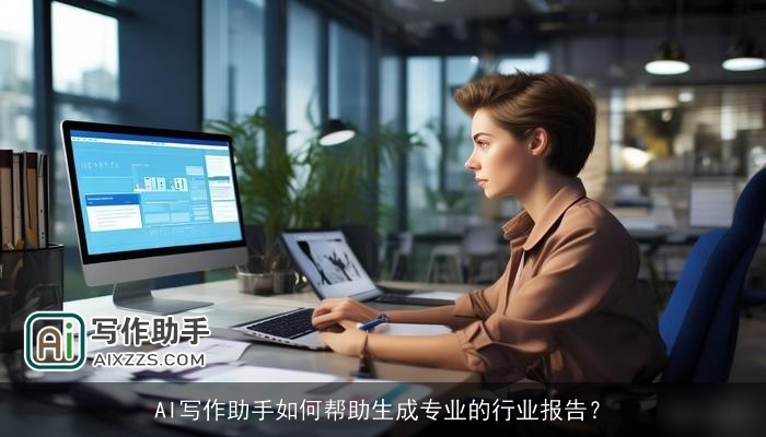 AI写作助手如何帮助生成专业的行业报告？