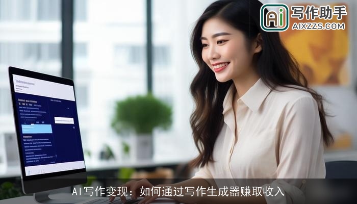 AI写作变现：如何通过写作生成器赚取收入