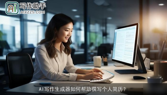 AI写作生成器如何帮助撰写个人简历？