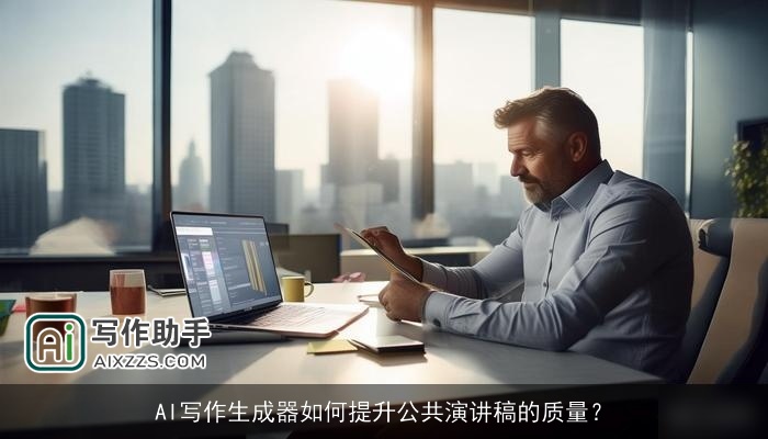 AI写作生成器如何提升公共演讲稿的质量？