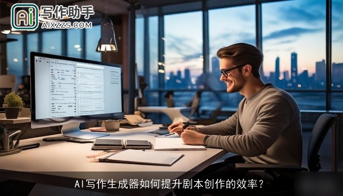 AI写作生成器如何提升剧本创作的效率？