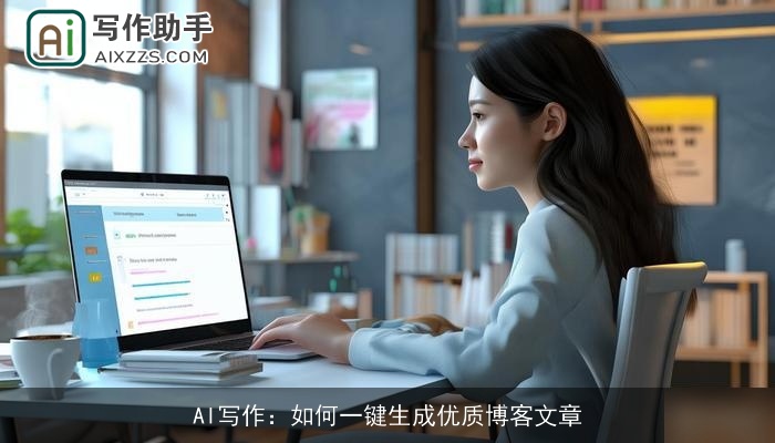 AI写作：如何一键生成优质博客文章