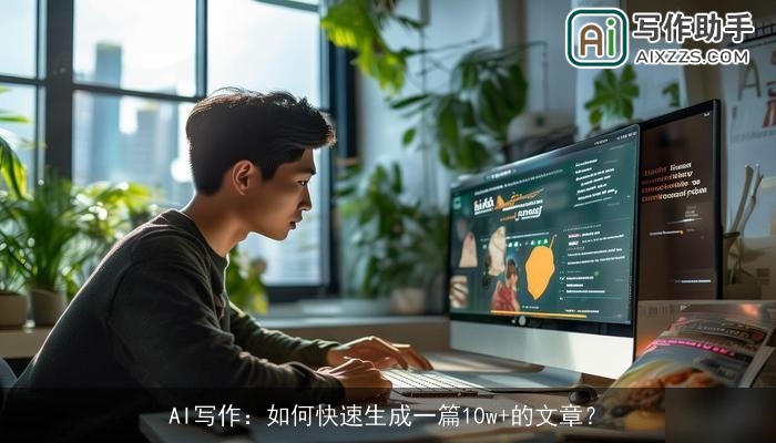AI写作：如何快速生成一篇10w+的文章？