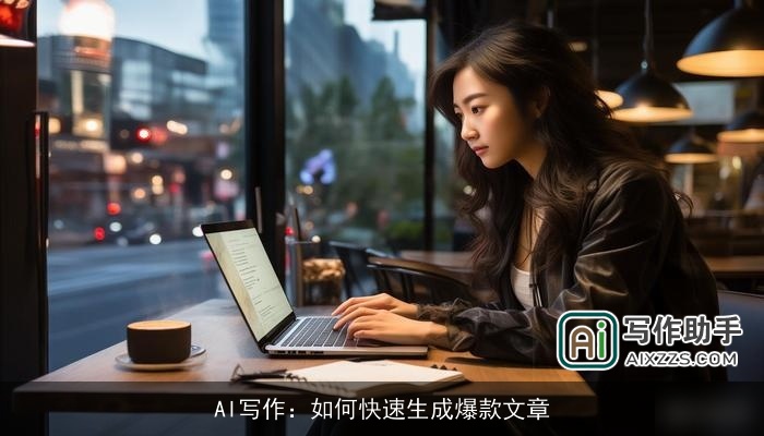 AI写作：如何快速生成爆款文章