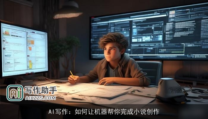 AI写作：如何让机器帮你完成小说创作