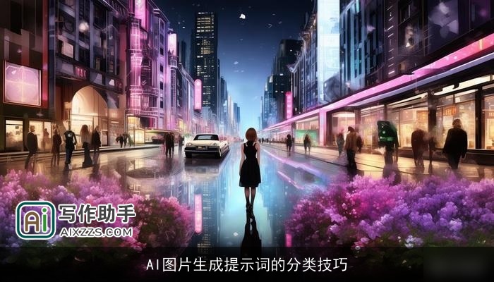 AI图片生成提示词的分类技巧