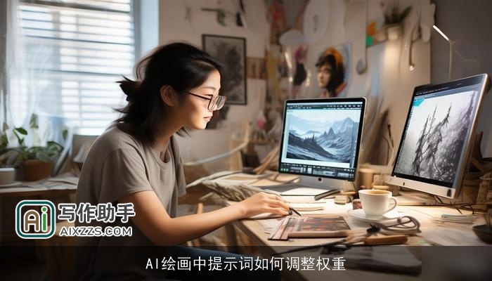 AI绘画中提示词如何调整权重