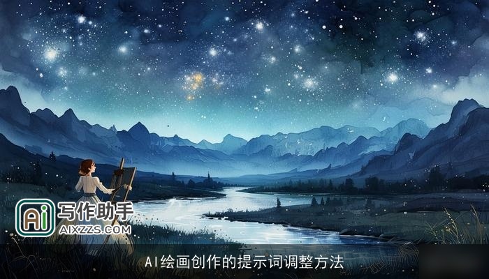 AI绘画创作的提示词调整方法