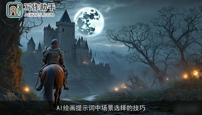 AI绘画提示词中场景选择的技巧