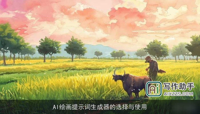 AI绘画提示词生成器的选择与使用