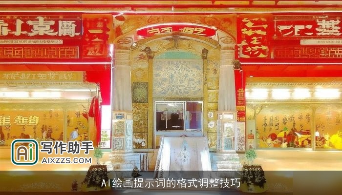 AI绘画提示词的格式调整技巧