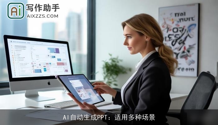 AI自动生成PPT：适用多种场景
