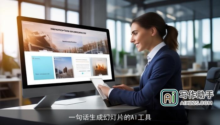 一句话生成幻灯片的AI工具
