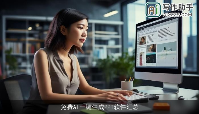 免费AI一键生成PPT软件汇总