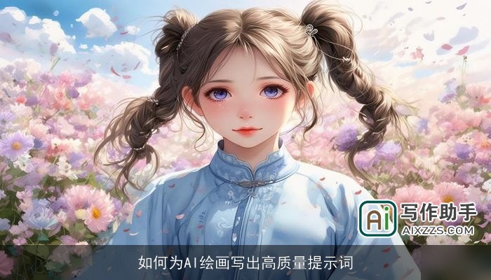 如何为AI绘画写出高质量提示词