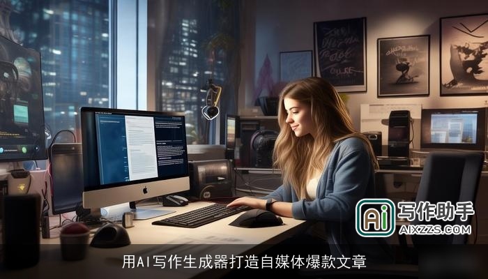 用AI写作生成器打造自媒体爆款文章