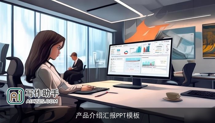 产品介绍汇报PPT模板