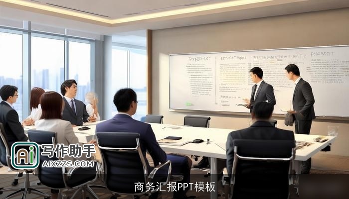 商务汇报PPT模板