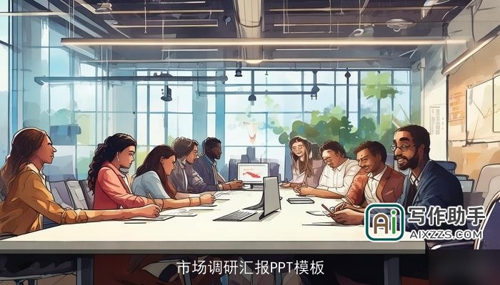 市场调研汇报PPT模板