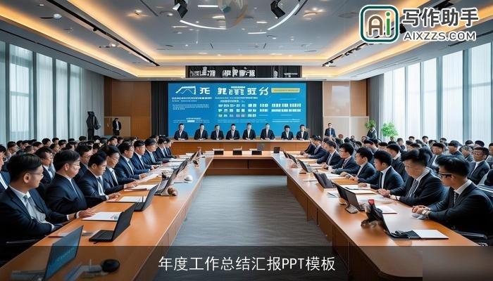 年度工作总结汇报PPT模板