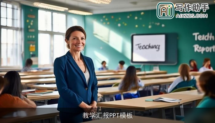 教学汇报PPT模板